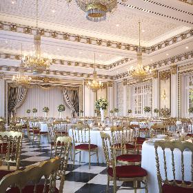 Luxury Wedding Hall 3D model